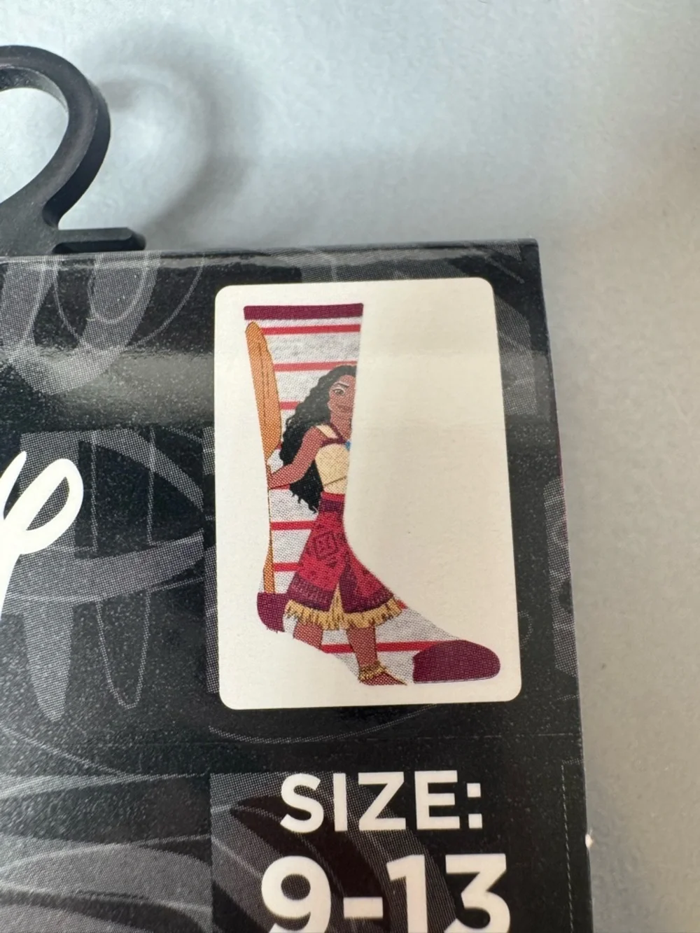 Disney Moana with paddle Crew Socks Art Moana 2